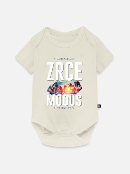 Zrce Modus - Baby Premium Kurzarmbody - Naturweiß