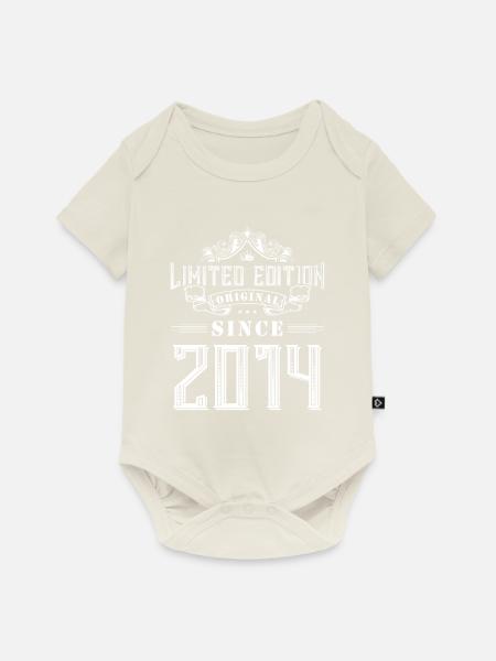 2014 limited edition - Baby Premium Kurzarmbody - Naturweiß