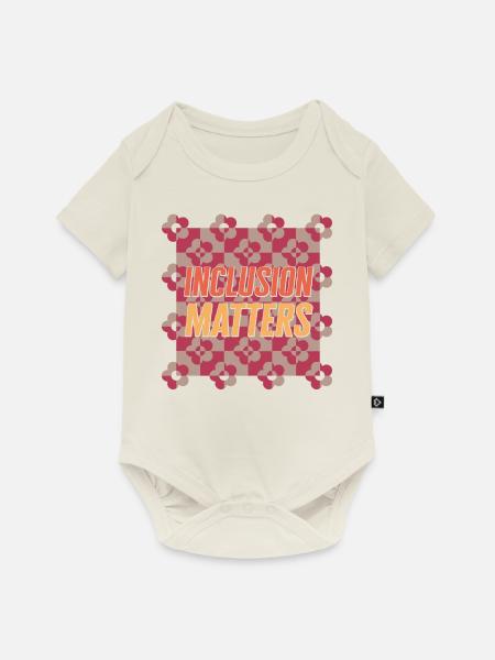 Inclusion Matters Shirt T-Shirt - Baby Premium Kurzarmbody - Naturweiß