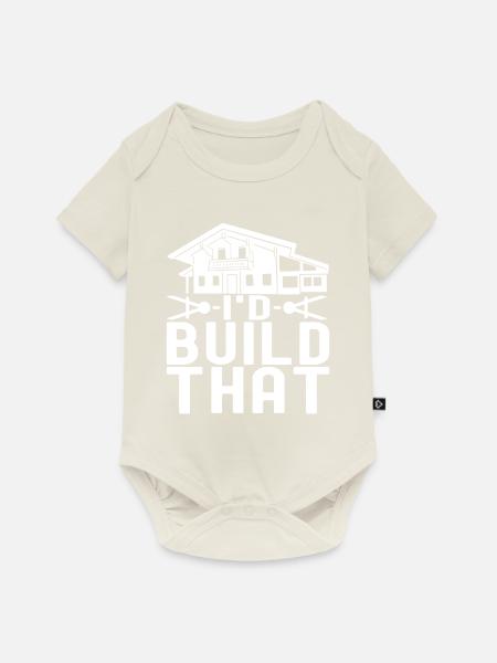 Architekt Architektur - Baby Premium Kurzarmbody - Naturweiß