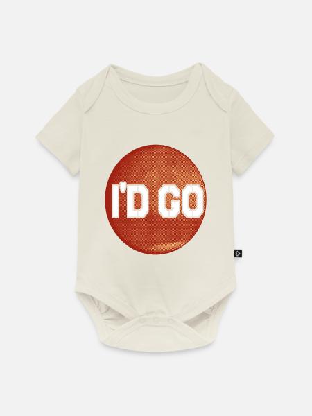 Mars Planet - Baby Premium Kurzarmbody - Naturweiß