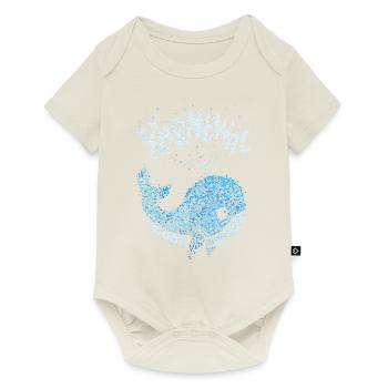 Karneval Konfetti Fasching Rosenmontag Jeck Kölle - Baby Premium Kurzarmbody - Naturweiß - Vorne
