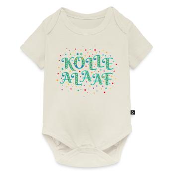 Kölle Alaaf Kölner Karneval Köln Rosenmontag - Baby Premium Kurzarmbody - Naturweiß - Vorne