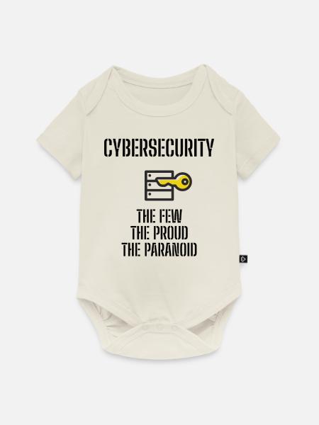 Cybersecurity - IT-Sicherheit Informatiker - Baby Premium Kurzarmbody - Naturweiß