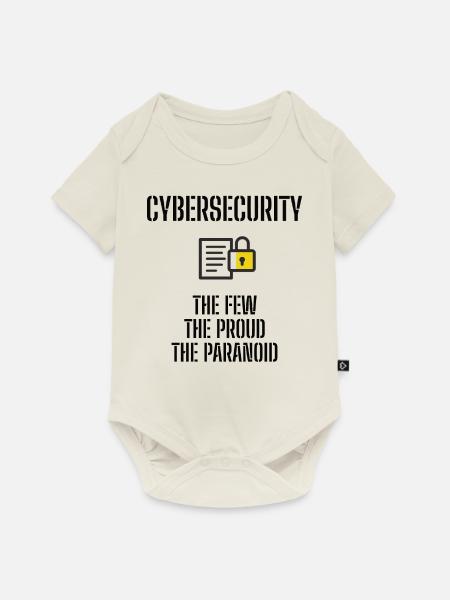 Cybersecurity - IT-Sicherheit Informatiker - Baby Premium Kurzarmbody - Naturweiß