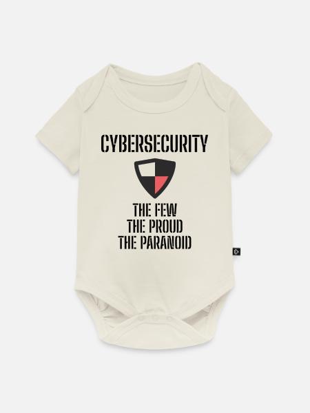 Cybersecurity - IT-Sicherheit Informatiker - Baby Premium Kurzarmbody - Naturweiß