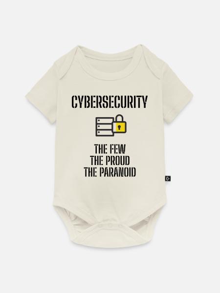 Cybersecurity - IT-Sicherheit Informatiker - Baby Premium Kurzarmbody - Naturweiß