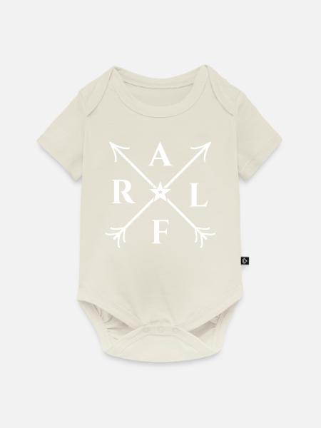 ralf X- Form Motiv ralf Geschenk - Baby Premium Kurzarmbody - Naturweiß