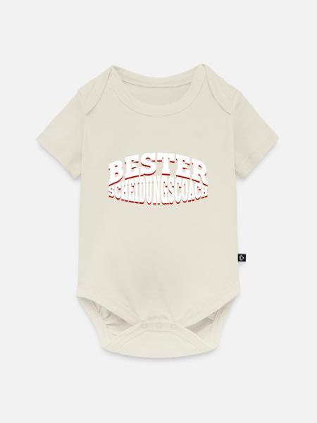 Bester Scheidungscoach - Scheidungsparty Scheidung - Baby Premium Kurzarmbody - Naturweiß