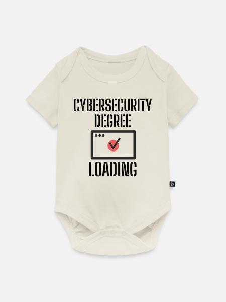 Cybersecurity - IT-Sicherheit Informatiker - Baby Premium Kurzarmbody - Naturweiß