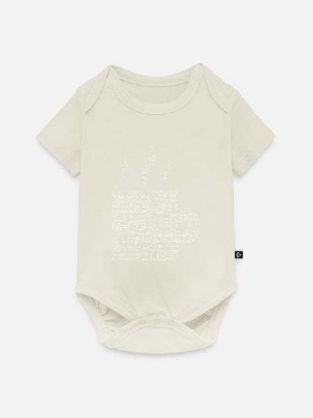 Mathe Mathelehrer - Baby Premium Kurzarmbody - Naturweiß
