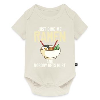 Ramen Lover - Baby Premium short-sleeve bodysuit - off white - Front