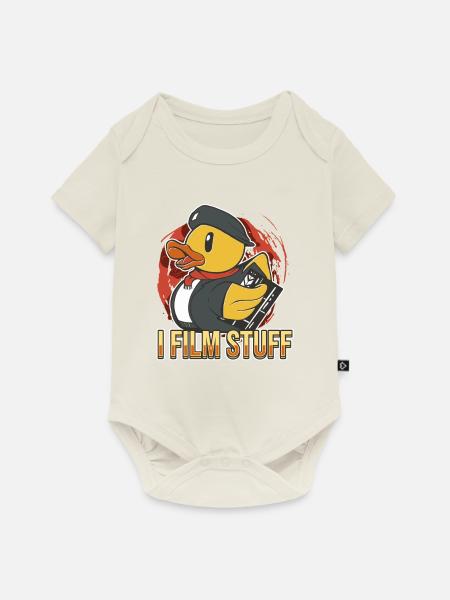I Film Stuff - Baby Premium Kurzarmbody - Naturweiß
