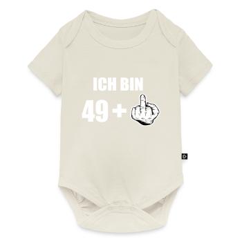 50 Geburtstag - Baby Premium Kurzarmbody - Naturweiß - Vorne