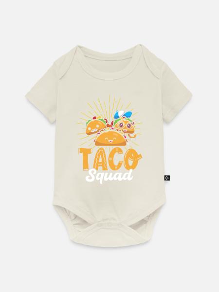 Taco Squad - Baby Premium Kurzarmbody - Naturweiß