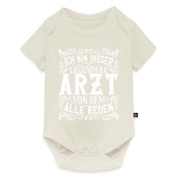Ich bin dieser Legendäre Arzt - Baby Premium Kurzarmbody - Naturweiß - Vorne