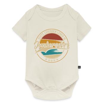 Junkersdorf Echte Legenden leben in Junkersdorfer - Baby Premium Kurzarmbody - Naturweiß - Vorne