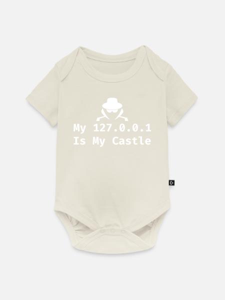 Cybersecurity Computersicherheit Cybersecurity - Baby Premium Kurzarmbody - Naturweiß