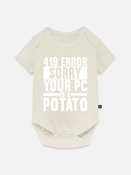 Programmierer Informatiker - Baby Premium Kurzarmbody - Naturweiß