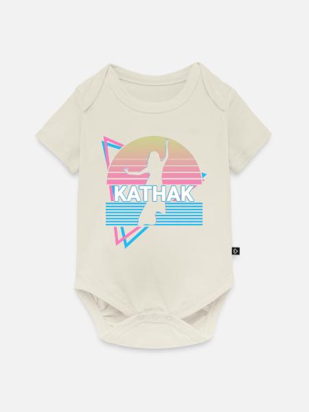 Kathak Indischer Tanz Retro - Baby Premium Kurzarmbody - Naturweiß