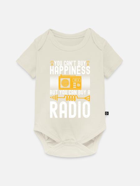 Ham Radio Ham Funker - Baby Premium Kurzarmbody - Naturweiß
