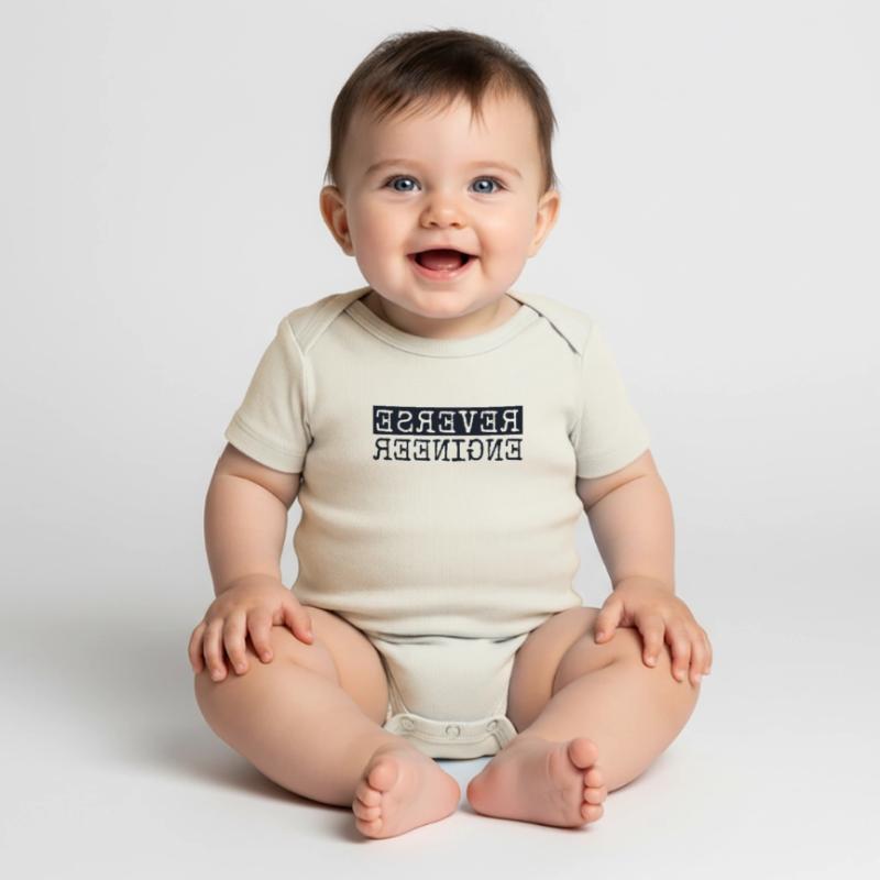 Reverse Engineer Software Engineer Developer Baby Premium short-sleeve bodysuit
