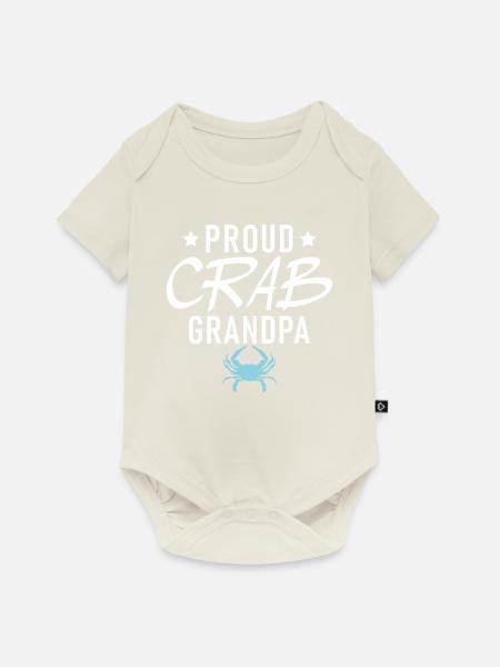 Krabbenliebhaber Geschenke - Baby Premium Kurzarmbody - Naturweiß
