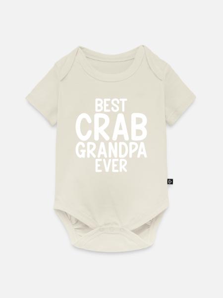 Krabbenliebhaber Geschenke - Baby Premium Kurzarmbody - Naturweiß