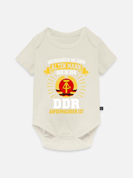 Ostdeutschland Osten Ossi DDR Heimat Ostblock - Baby Premium Kurzarmbody - Naturweiß