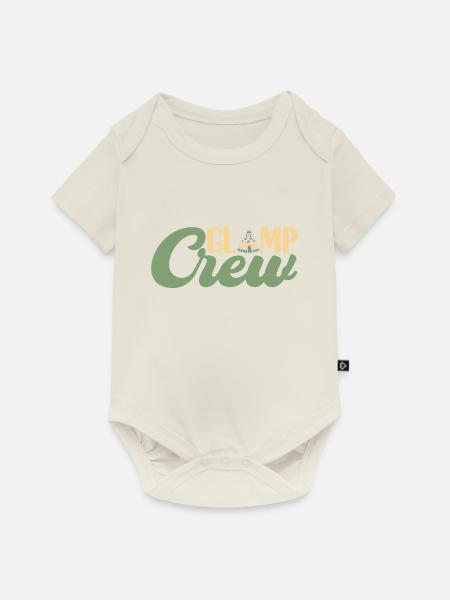 Glamping Glamper - Baby Premium Kurzarmbody - Naturweiß