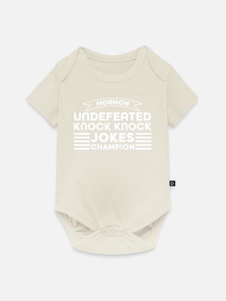 LDS-Missionar - Baby Premium Kurzarmbody - Naturweiß