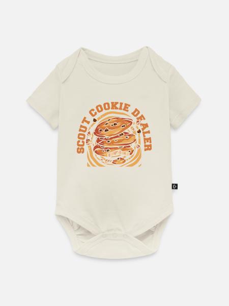 Pfadfinder Plätzchen - Baby Premium Kurzarmbody - Naturweiß