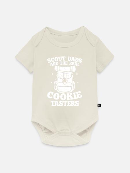 Pfadfinder Plätzchen - Baby Premium Kurzarmbody - Naturweiß