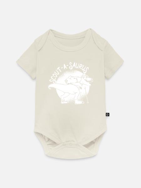 Pfadfinder - Baby Premium Kurzarmbody - Naturweiß