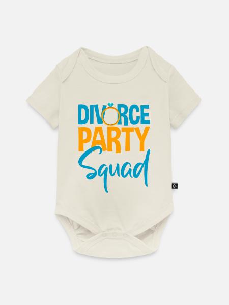 Divorce Party Squad 4 - Baby Premium Kurzarmbody - Naturweiß