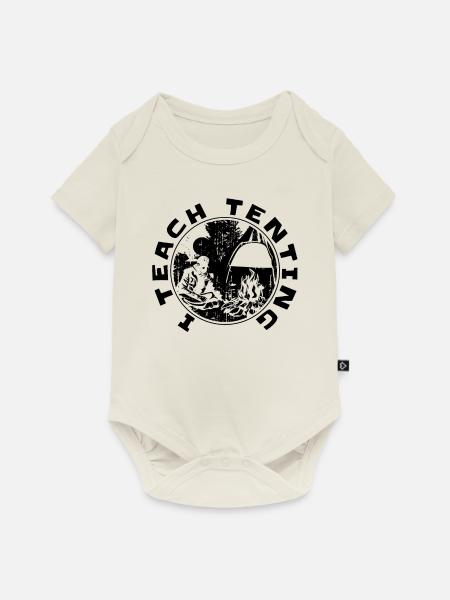 Pfadfinder - Baby Premium Kurzarmbody - Naturweiß