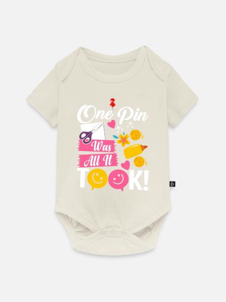 Scrapbooking Scrapbooker - Baby Premium Kurzarmbody - Naturweiß