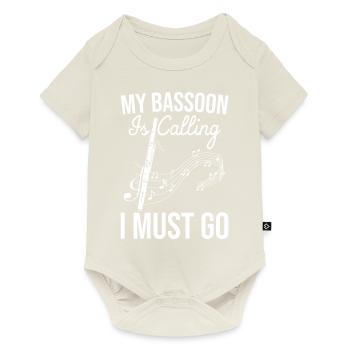 Bassoonist - Baby Premium short-sleeve bodysuit - off white - Front