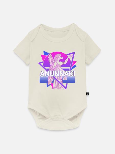 Anunnaki Antike Sumerer Babylonier Assyrer - Baby Premium Kurzarmbody - Naturweiß