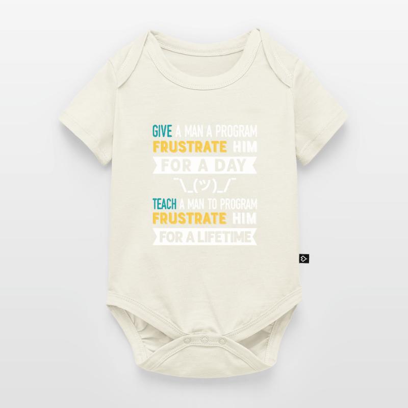 Programmer Humor Coding Jokes Developer Baby Premium short-sleeve bodysuit