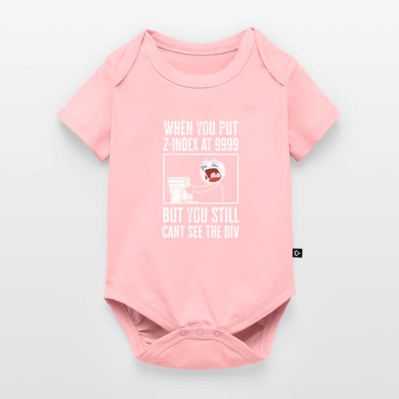 Programmer Humor Coding Jokes Developer Baby Premium short-sleeve bodysuit