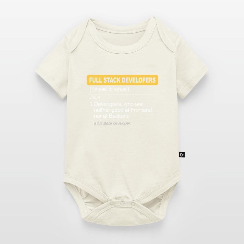 Programmer Humor Coding Jokes Developer Baby Premium short-sleeve bodysuit