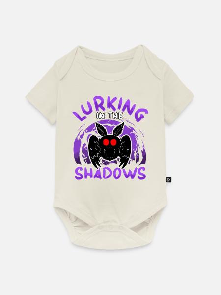 Mothman Kryptide Kryptozoologie - Baby Premium Kurzarmbody - Naturweiß
