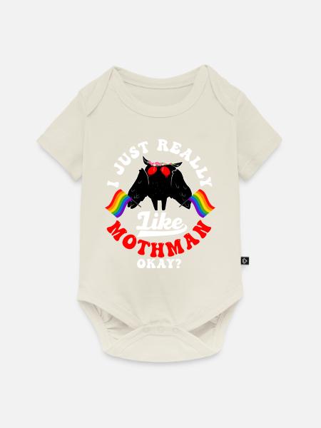 Kryptide Kryptozoologie - Baby Premium Kurzarmbody - Naturweiß