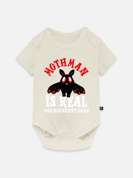 Kryptide Kryptozoologie - Baby Premium Kurzarmbody - Naturweiß