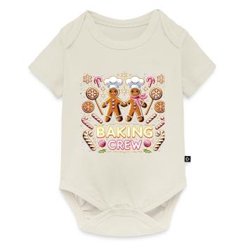Baking Crew - Baby Premium Kurzarmbody - Naturweiß - Vorne