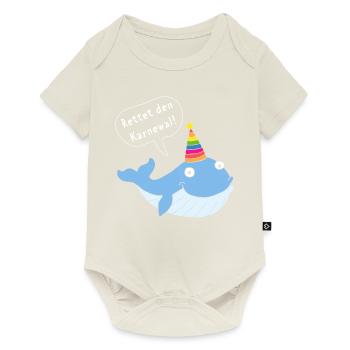 Karneval Fasching Konfetti Karnewal Rosenmontag - Baby Premium Kurzarmbody - Naturweiß - Vorne