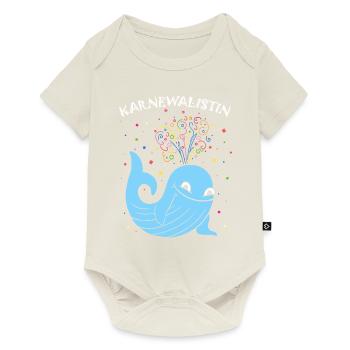 Karnevalist Kölner Karneval Konfetti Rosenmontag - Baby Premium Kurzarmbody - Naturweiß - Vorne