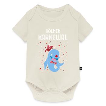 Kölner Karneval Fasching Konfetti Rosenmontag - Baby Premium Kurzarmbody - Naturweiß - Vorne