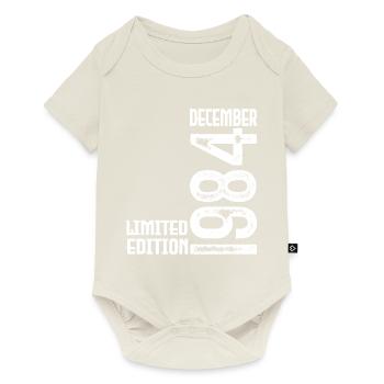 Birthday Gift December 1984. December 1984. - Baby Premium short-sleeve bodysuit - off white - Front